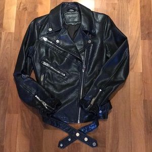 Vegan Leather Jacket